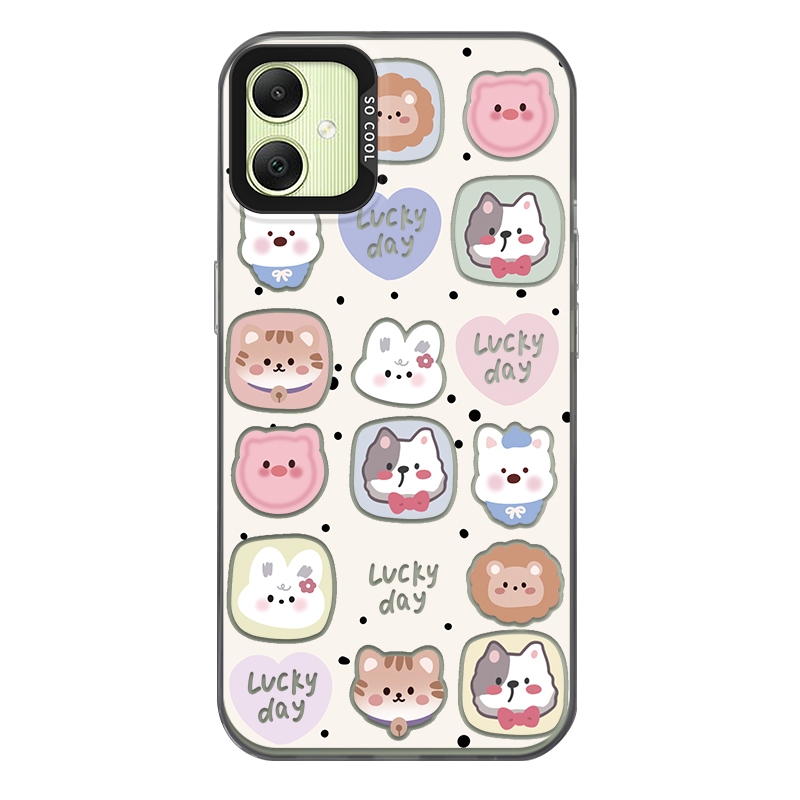 For Samsung Galaxy A05/Samsung M05/Samsung F05 Phone case,Hình ảnh avatar thú cưng, Ốp lưng điện tho