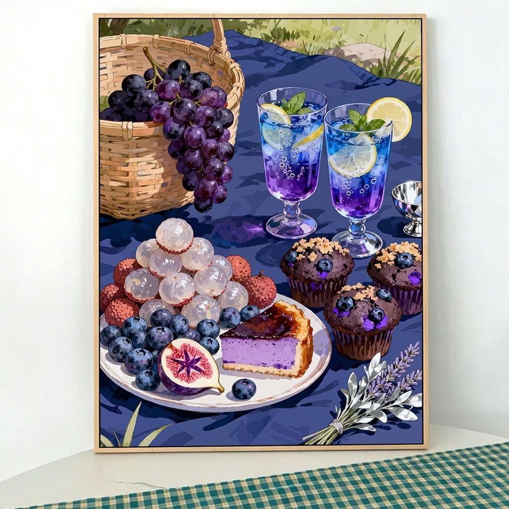 (Đã căng khung, 20x30, 30x40, 40x50) Tranh số hoá, DIY