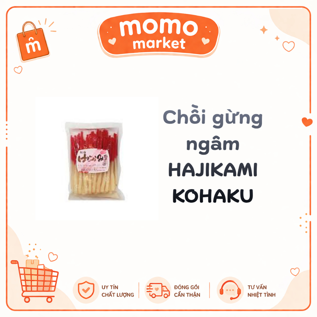 Chồi Gừng Ngâm Hajikami Kohaku Nhật Bản