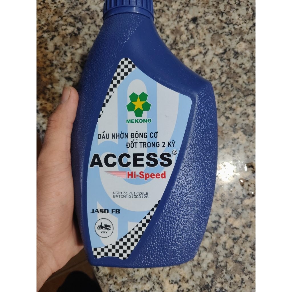 NHỚT 2 THÌ MEKONG ACCESS 1 LÍT.NHỚT 2 THÌ ACCESS 1 LÍT