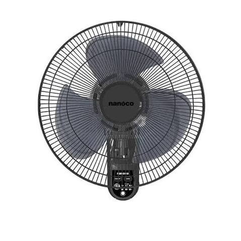 Quạt treo tường Nanoco 3 cánh NWF1615RC-GR 47W có điều khiển từ xa