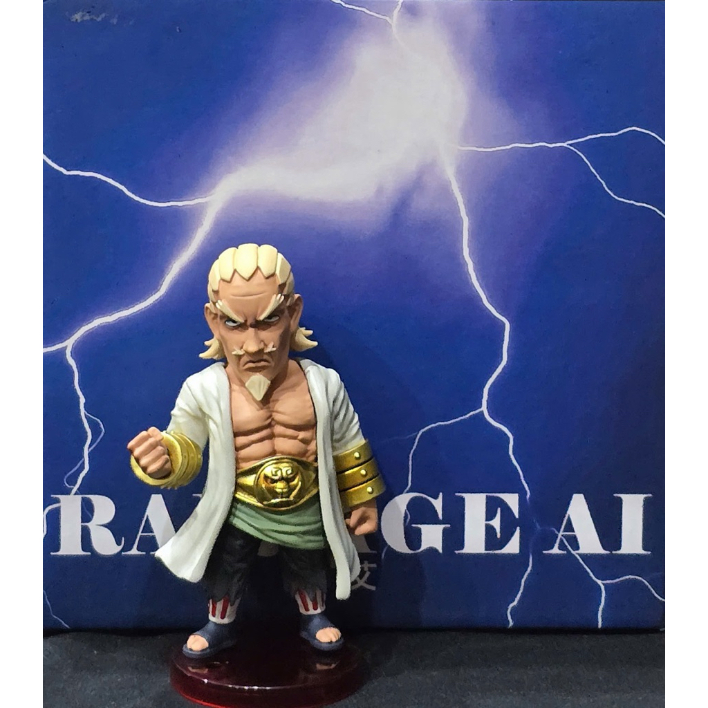 Mô hình Resin WCF chính hãng League Studio Naruto Shippuden Raikage Làng Đá Raikage Ai