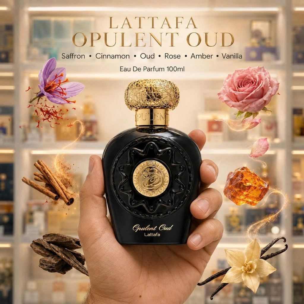[Cam.Kết.Chính.Hãng] Nước hoa Nam Lattafa Opulent Oud