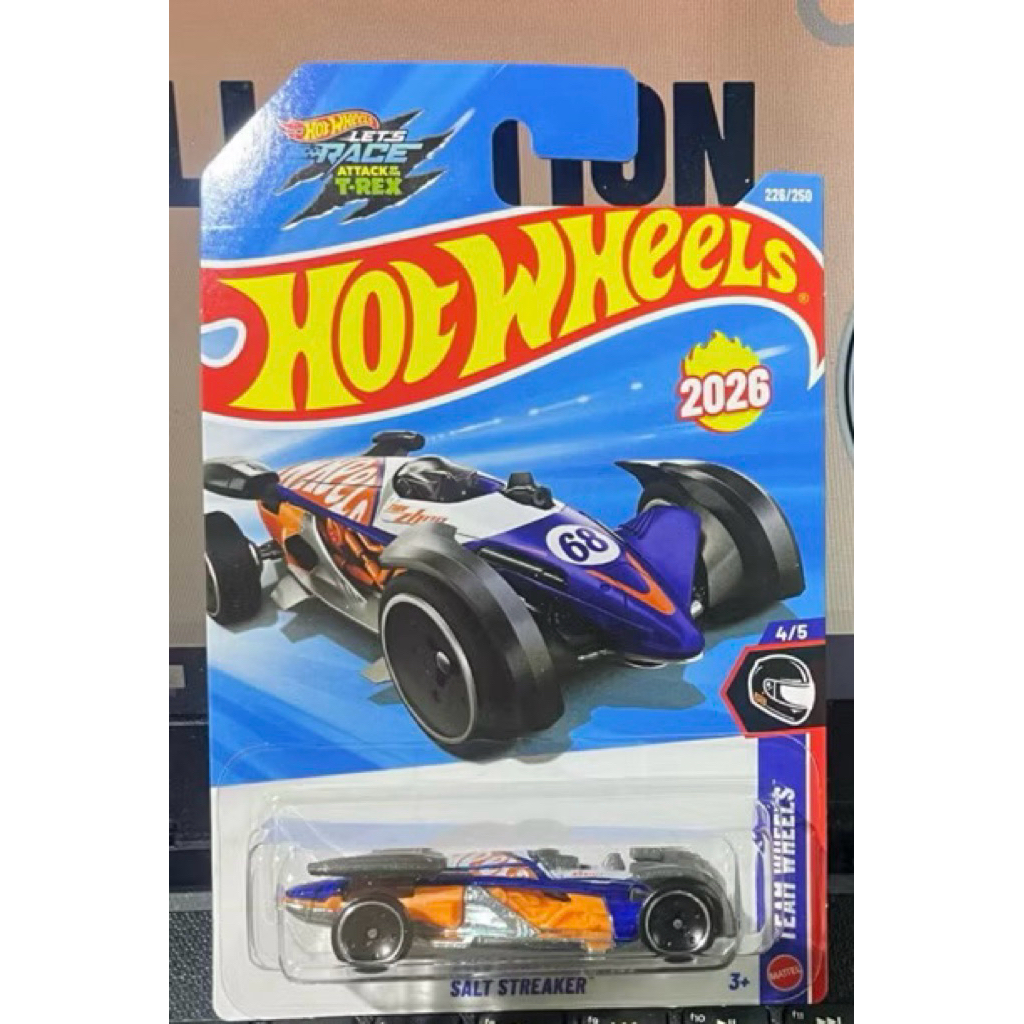 Hot Wheels Salt Streaker 228/250 – Team Wheels 4/5 – New Model 2026 – Nguyên vỉ