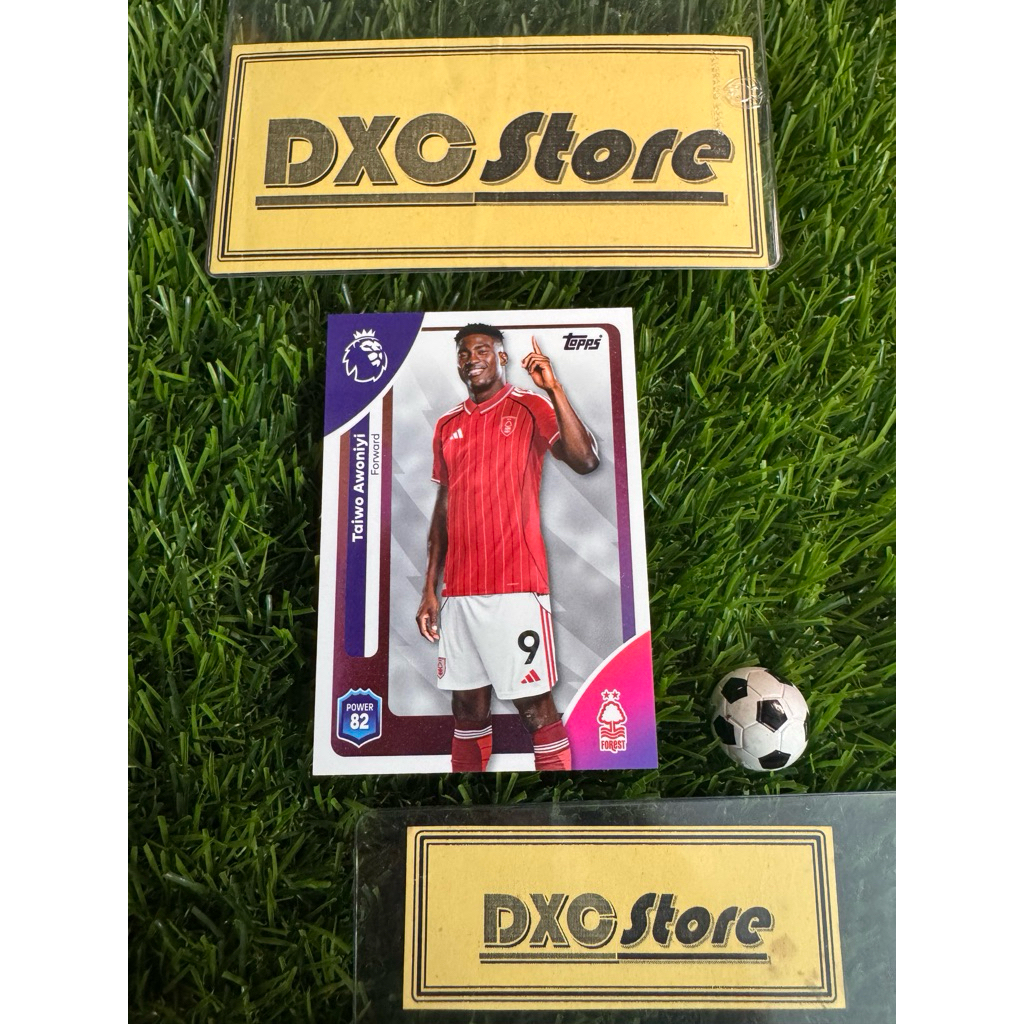 [ CHÍNH HÃNG ] - TOPPS PREMIER LEAGUE 2026 - TAIWO AWONIYI (NOTTINGHAM FOREST)