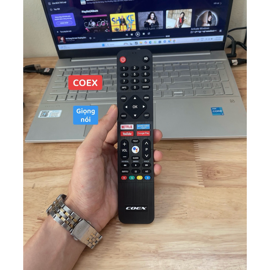 Điều khiển Tivi COEX hàng cao cấp( Dùng tất cả Tivi COEX trừ dòng COEX có nút VTVgo)