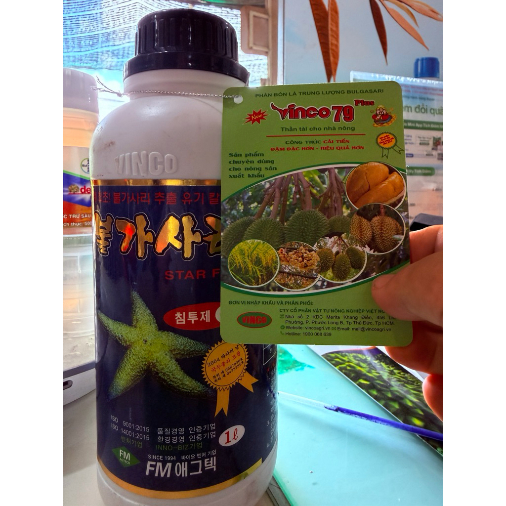Phân bón { Hữu cơ } Vino79-Vinco79- Giúp tăng khả năng sinh trưởng, mọi giai đoạn cây , trái to, cơm