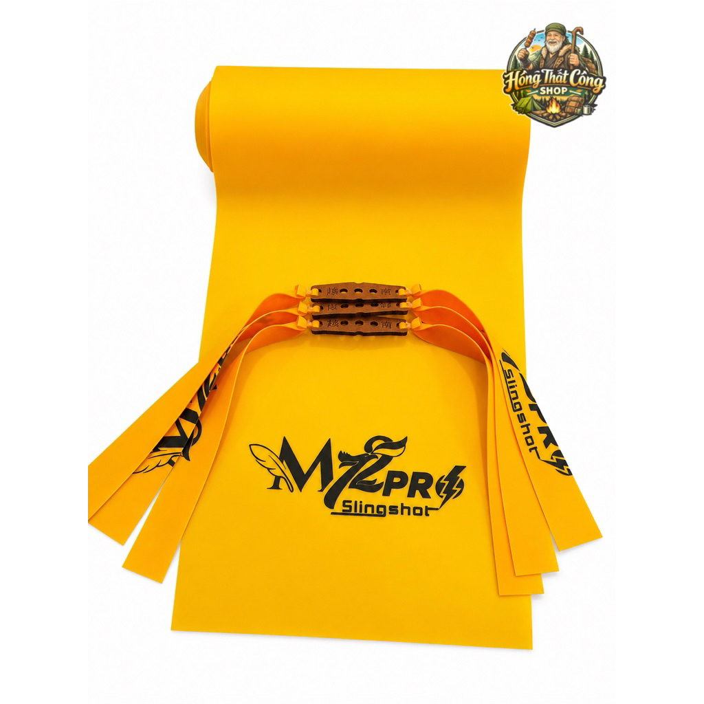 (10Bộ) Dây Thun M72 Pro Cột Sẳn Dài 13cm-25cm Dày 0.55mm 0.65mm Dây Idol M72
