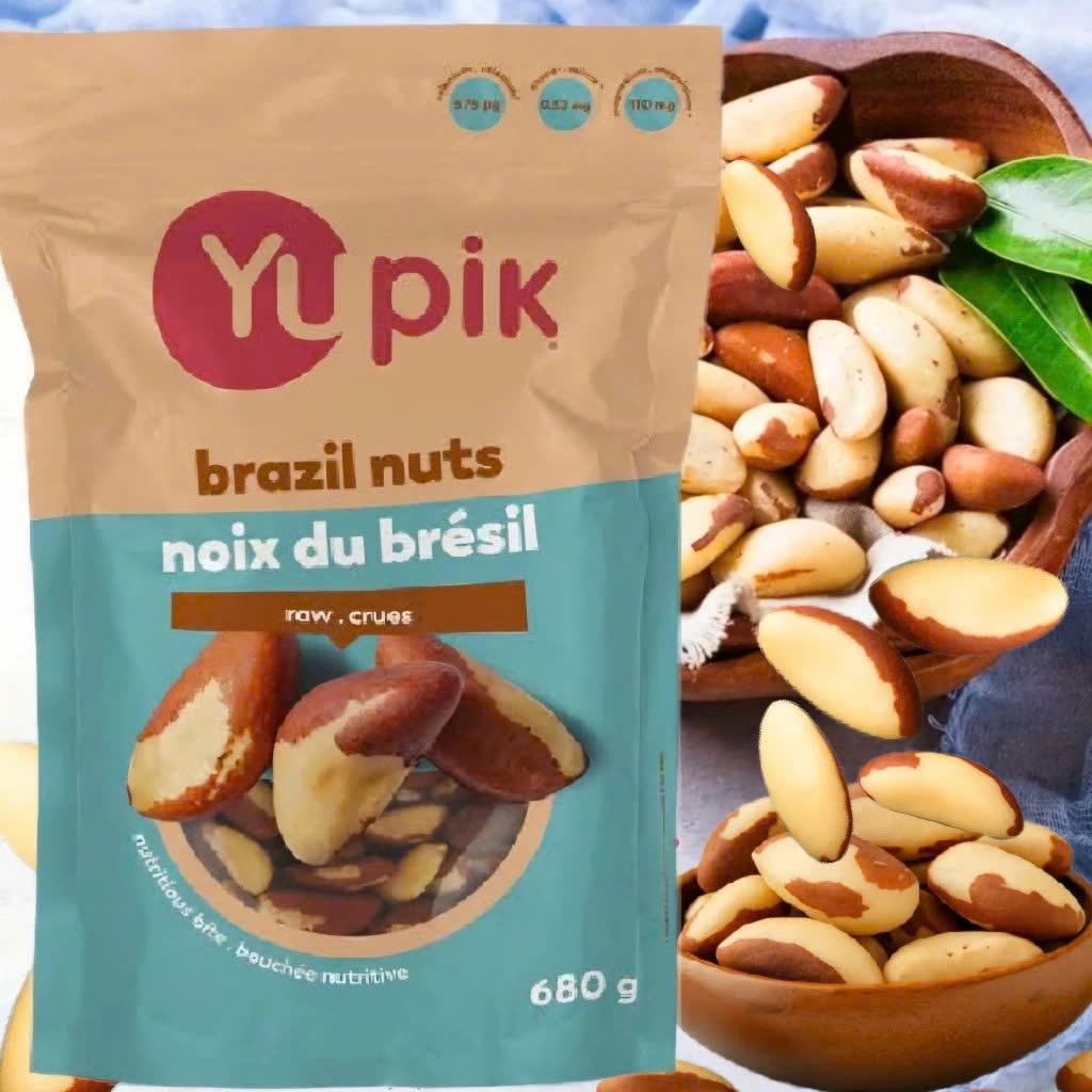 Brazil Nut Cao Cấp 680gr 🇧🇷 Siêu Hạt Brazil Nut Date 2027 🇧🇷 Rich Selenium - Canada Import - Ăn Tốt 