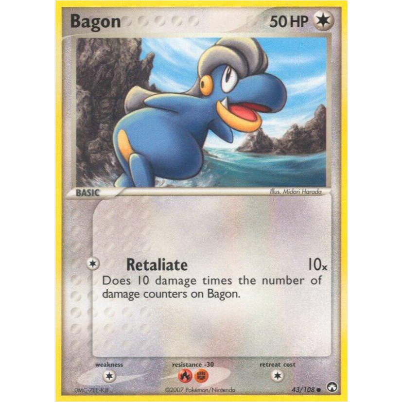 [Thẻ bài Pokemon TCG] Bagon 43/108 Common