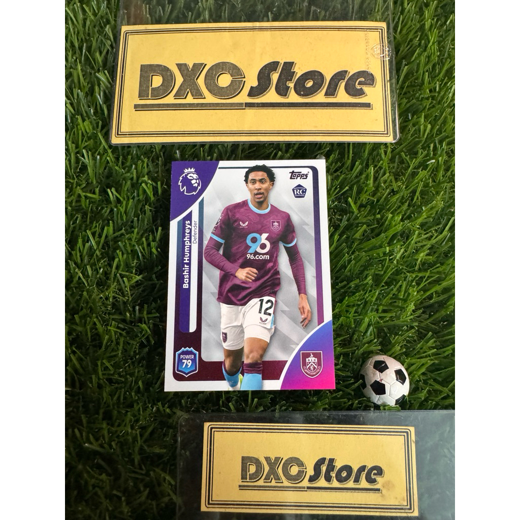[ CHÍNH HÃNG ] - RC - TOPPS PREMIER LEAGUE 2026 - BASHIR HUMPHREYS (BURNLEY)