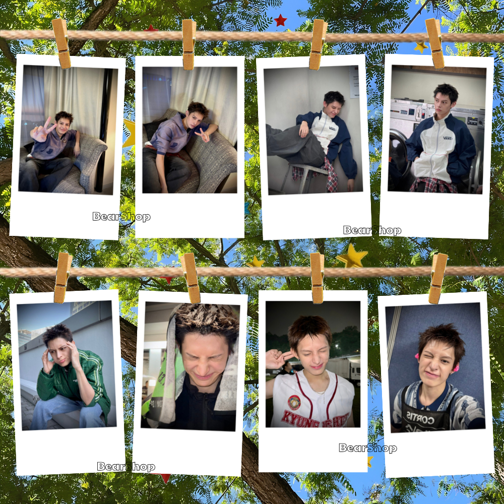 (SALE) Set Polaroid James Cortis - Polaroid Cortis fanmade - James Martin Juhoon Seonghyeon Keonho
