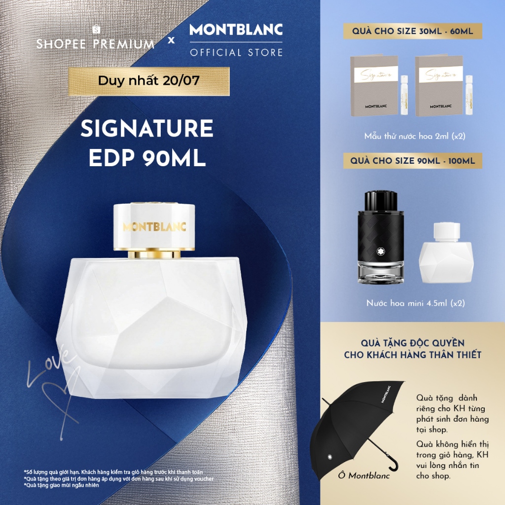 Nước hoa nữ Montblanc Signature EDP 90ml