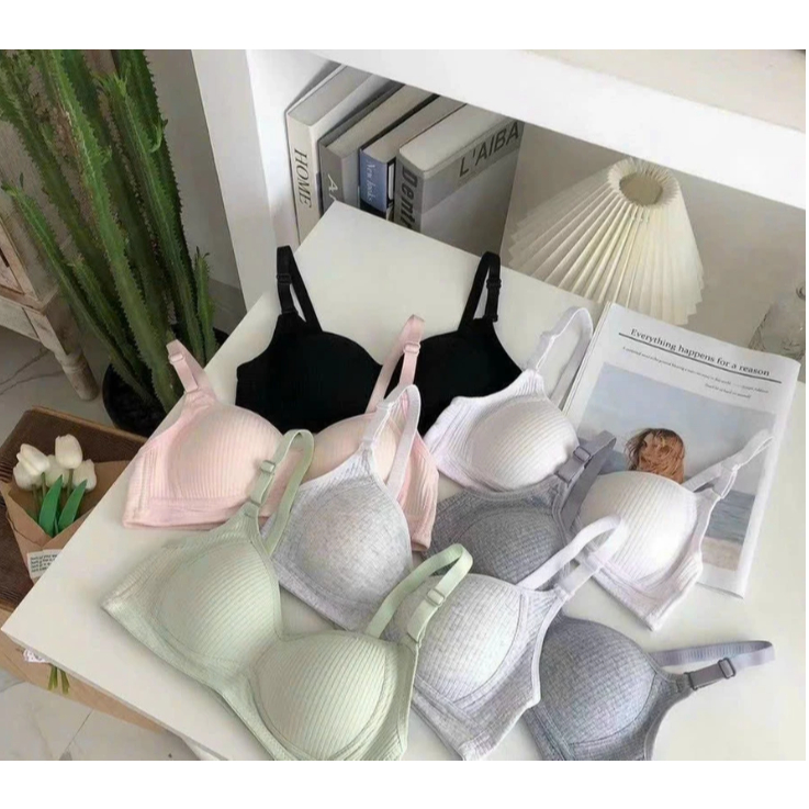 CHỌN TĂNG SIZE Áo Lót Cotton Học Sinh Mút Mỏng Không Gọng Mã A11