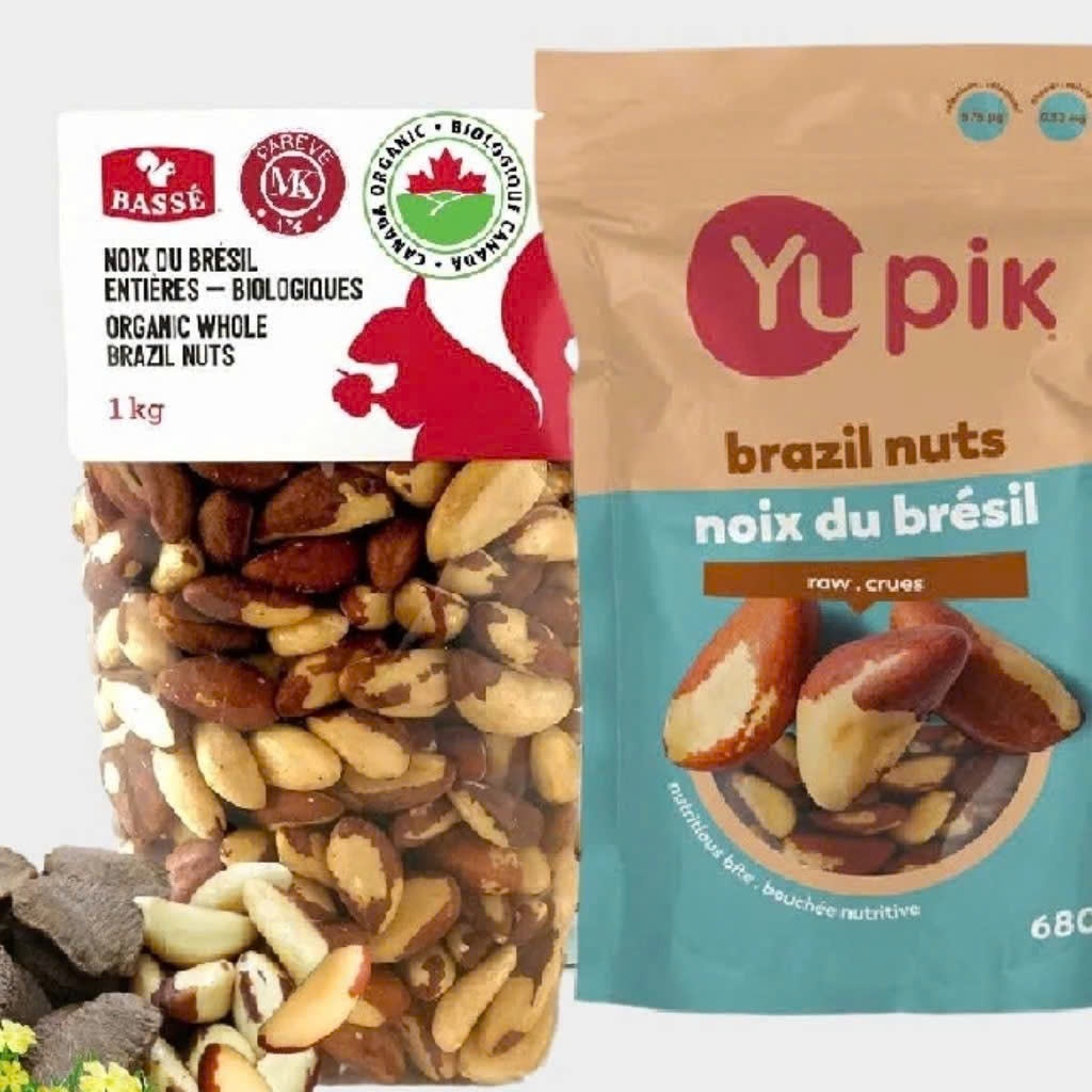 Brazil Nuts Cao Cấp Organic - Canada Imported - Gói 340 gram, 680 gram và gói 1kg date 04/27