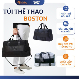 Túi Golf Boston PXG Essential – Túi Xách Tay & Đeo Vai Cao Cấp, Phối Dải Da Logo Dập Nổi ( Golfworldforall )