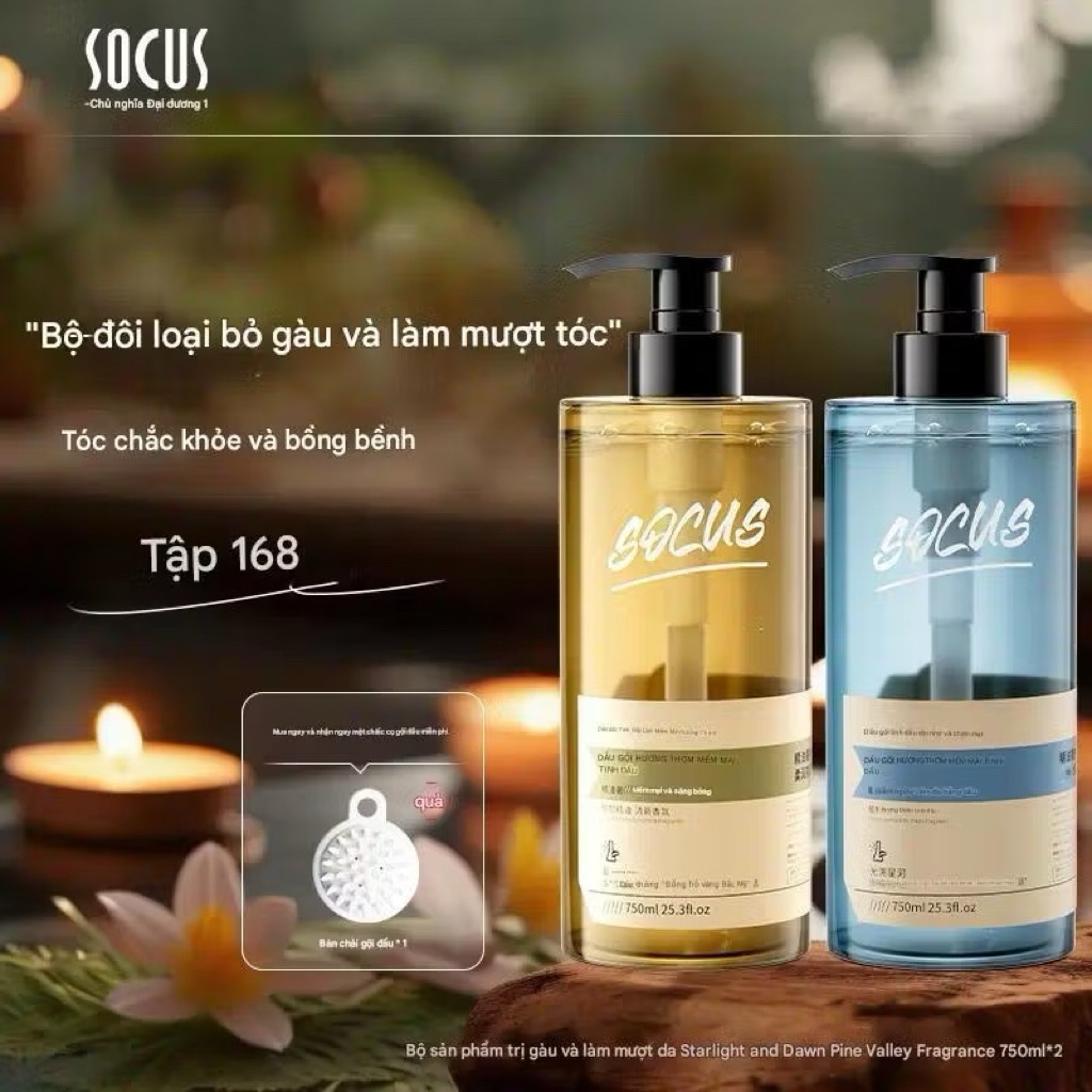 Dầu Gội Đầu Tinh Dầu Hoa Ylang Ylang Kiểm Soát Dầu Giảm Nhờn Thơm Lâu Bồng Bềnh Mượt Mà Dưỡng Tóc Ch