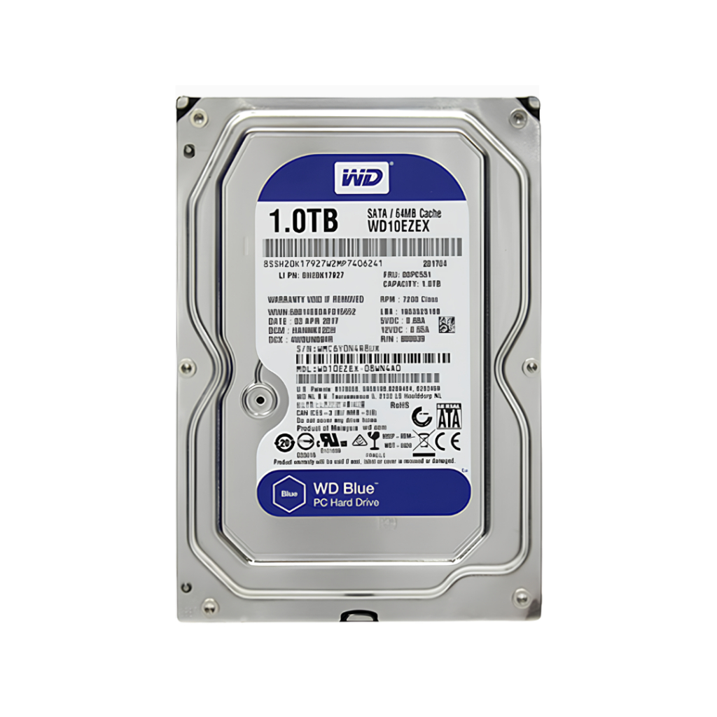Ổ Cứng HDD WD Blue 1TB 2TB - Chuyên Dụng Cho PC Mới 100%