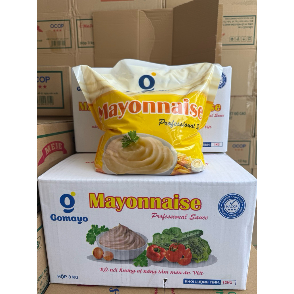 Sốt mayonnaise GOMAYO 3kg