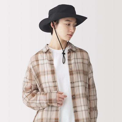 [26AW] MUJI Mũ Safari Chống Tia Uv Vải Trượt Nước (56.5-59cm)