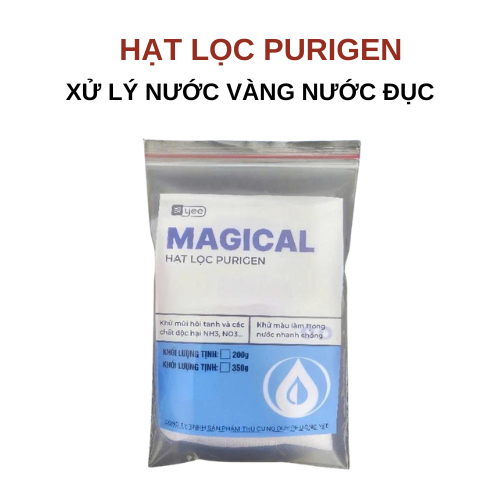 Hạt Lọc Purigen Xử Lý Nước Vàng Nước Đục, Vật Liệu Lọc - Giúp Làm Trong Nước Và Khử Mùi Nước