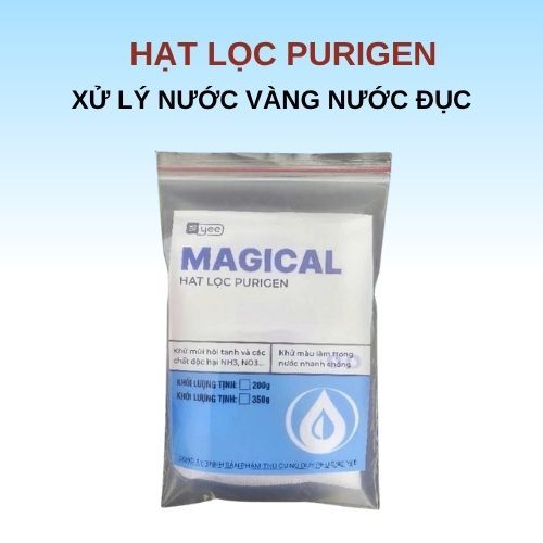 Hạt Lọc Purigen Xử Lý Nước Vàng Nước Đục, Vật Liệu Lọc - Giúp Làm Trong Nước Và Khử Mùi Nước