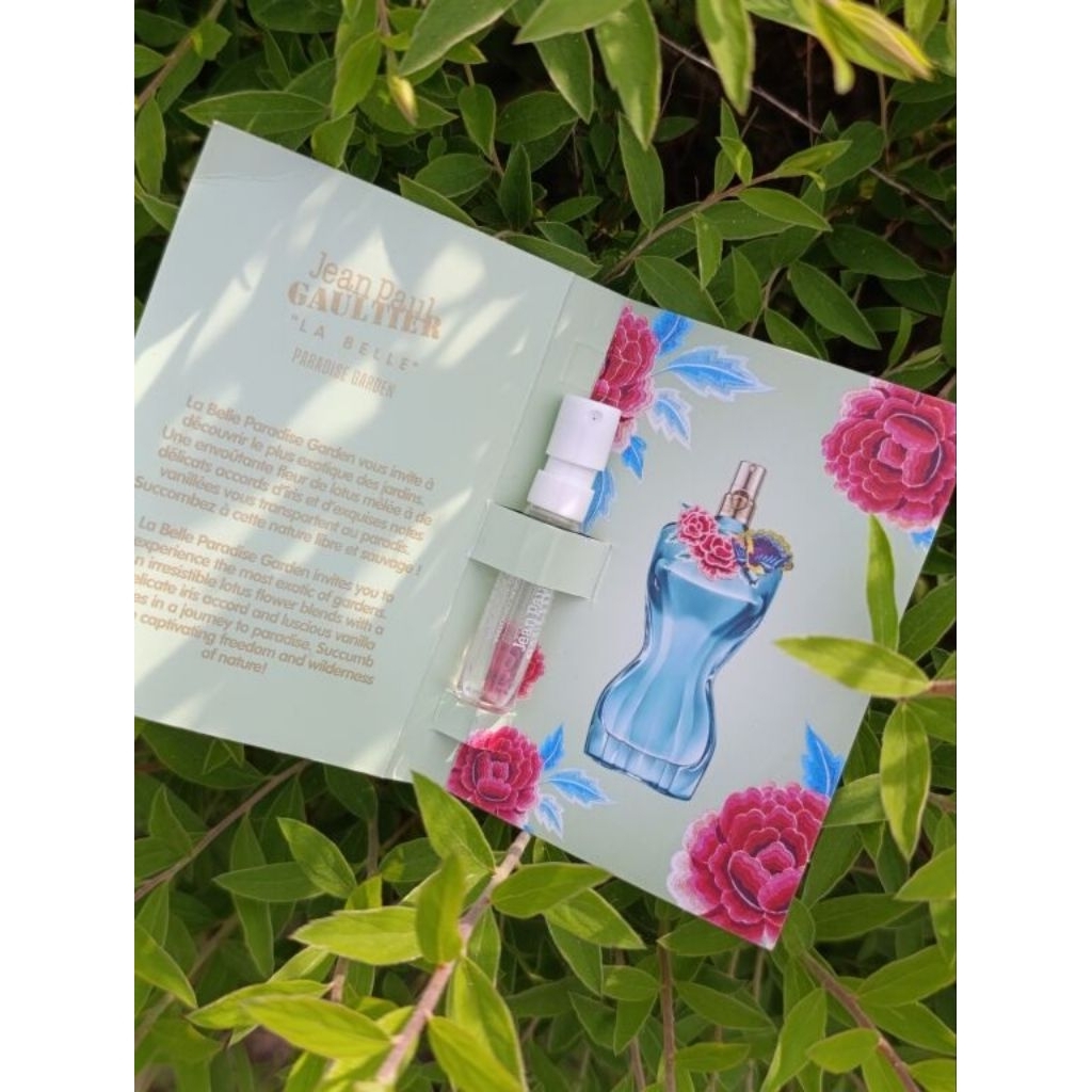 vial nước hoa Jean Paul Gaultier La belle Paradise Garden
