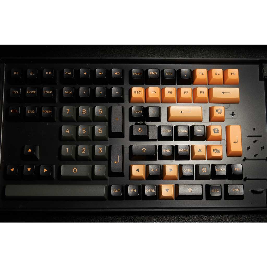 Keycap Akko Black Bronze 98%