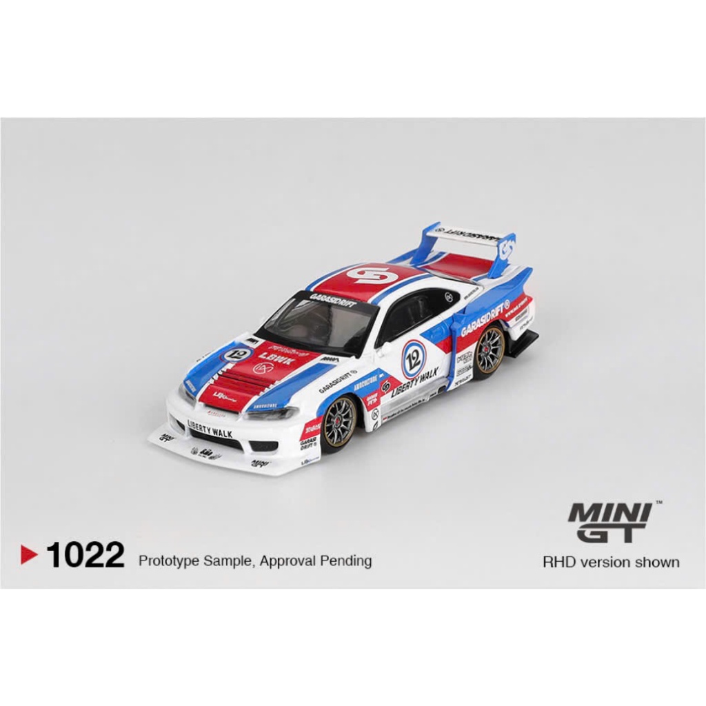 MiniToys - MiniGT Nissan LB-Super Silhouette S15 SILVIA GARASIDRIFT x LBWK 2025 >1022