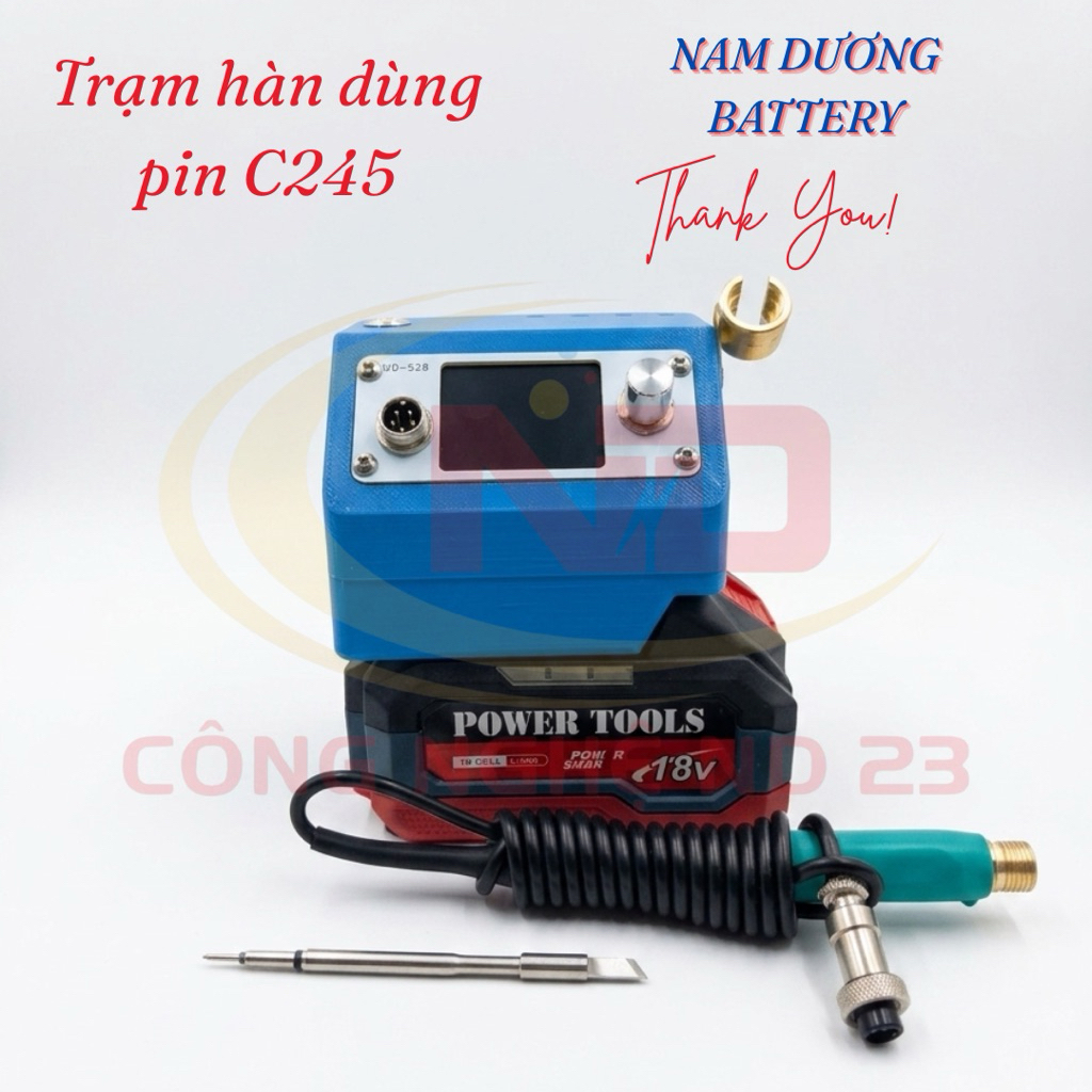 TRẠM HÀN DÙNG PIN C245/C470
