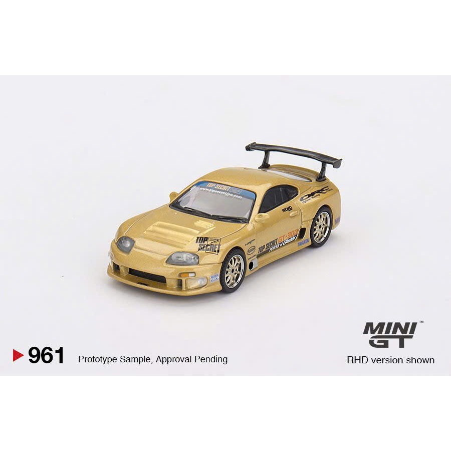 MiniToys - MiniGT Toyota Supra (A80) Top Secret GT-300 Top Secret Gold >961