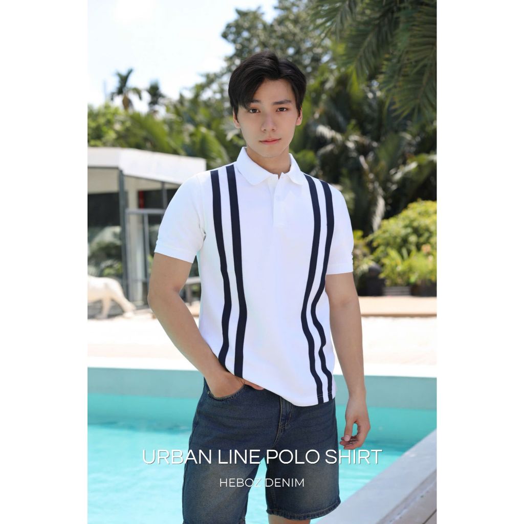 [HẾN STORE MENSWEAR]  Áo polo nam HEBOZ urban line 2M, áo polo nam sang trọng - 00003133