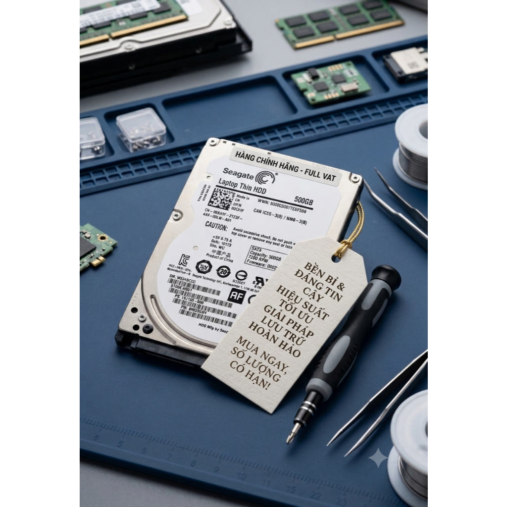 Ổ cứng HDD Laptop 500GB Hitachi 2.5 inch 7200RPM