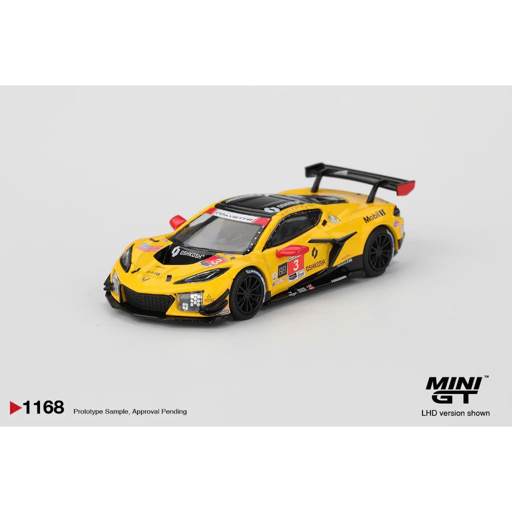 MiniToys - MiniGT Chevrolet Corvette Z06 GT3.R - yellow >1168