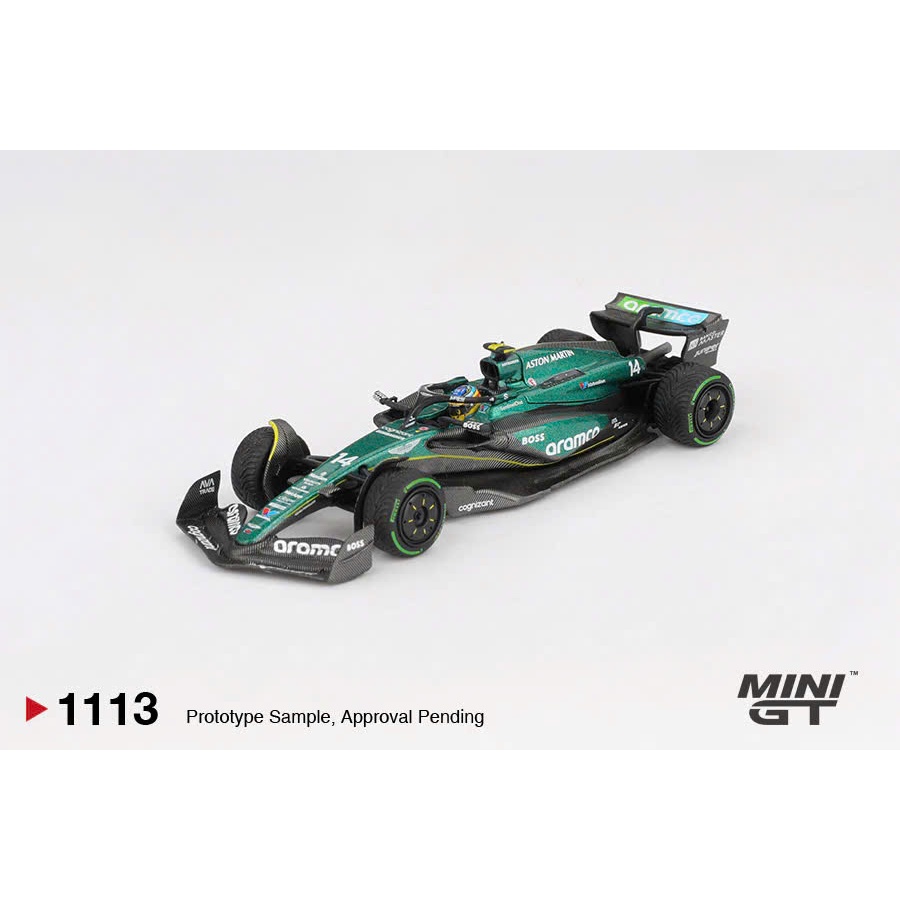 MiniToys - MiniGT F1 Aston Martin AMR24 #14 Fernando Alonso 2024 F1 2024 Canadian GP >1113