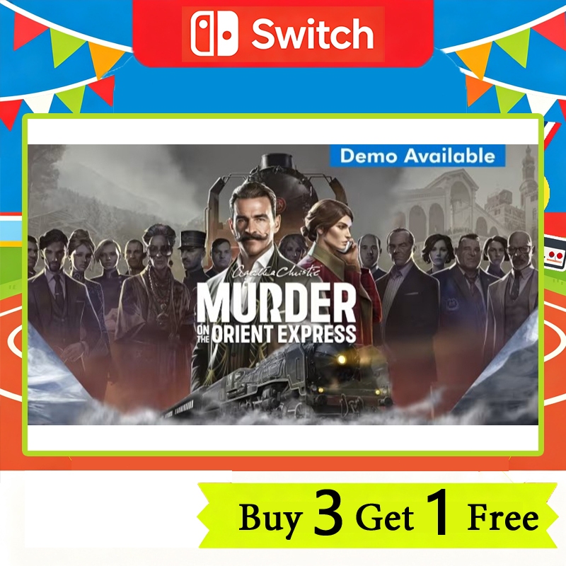 Agatha Christie - Murder on the Orient Express Nintendo Switch Game Mua 3 Tặng 1