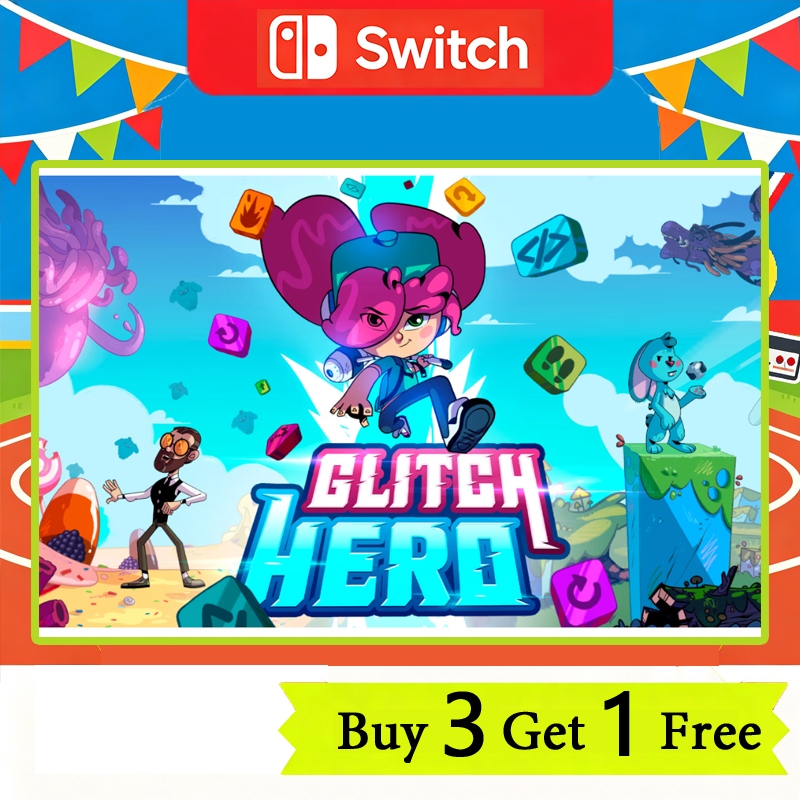 Glitch Hero Nintendo Switch Game Mua 3 Tặng 1