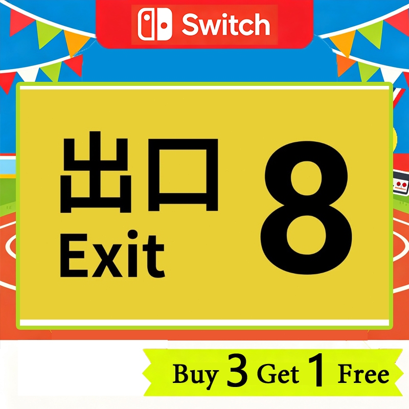 The Exit 8 Nintendo Switch Game Mua 3 Tặng 1