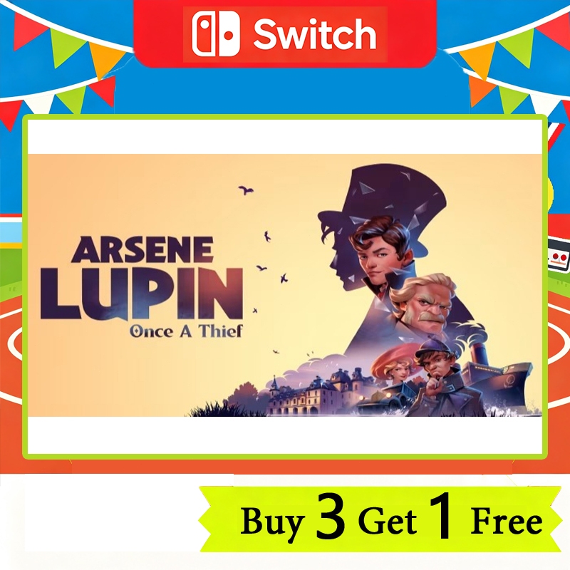 Arsene Lupin - Once a Thief Nintendo Switch Game Mua 3 Tặng 1