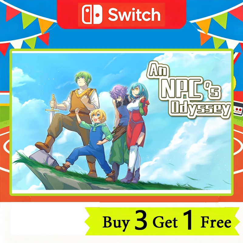 An NPC’s Odyssey Nintendo Switch Game Mua 3 Tặng 1