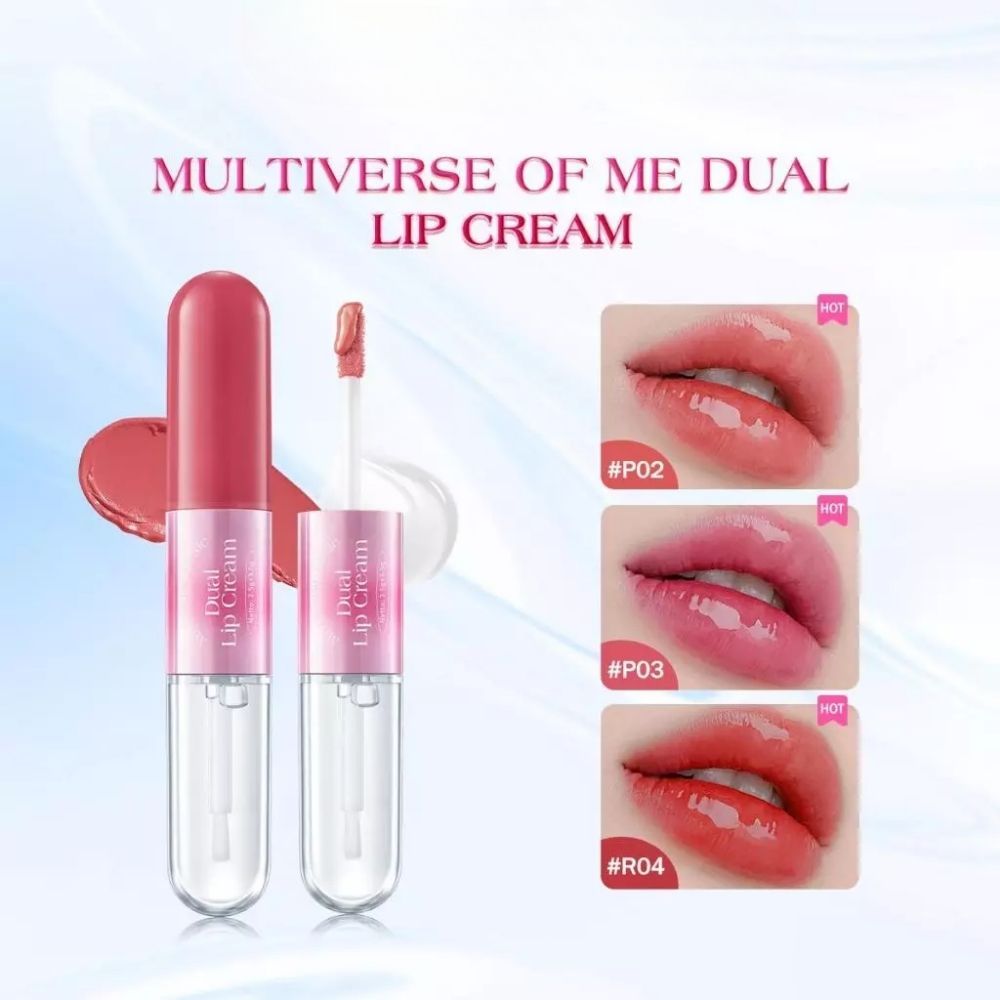 Ảnh 2 của Son kem barenbliss 2 trong 1 Multiverse of Me Dual Lip Cream lì và bóng đậm nét lâu trôi 2,5g + 3,5g