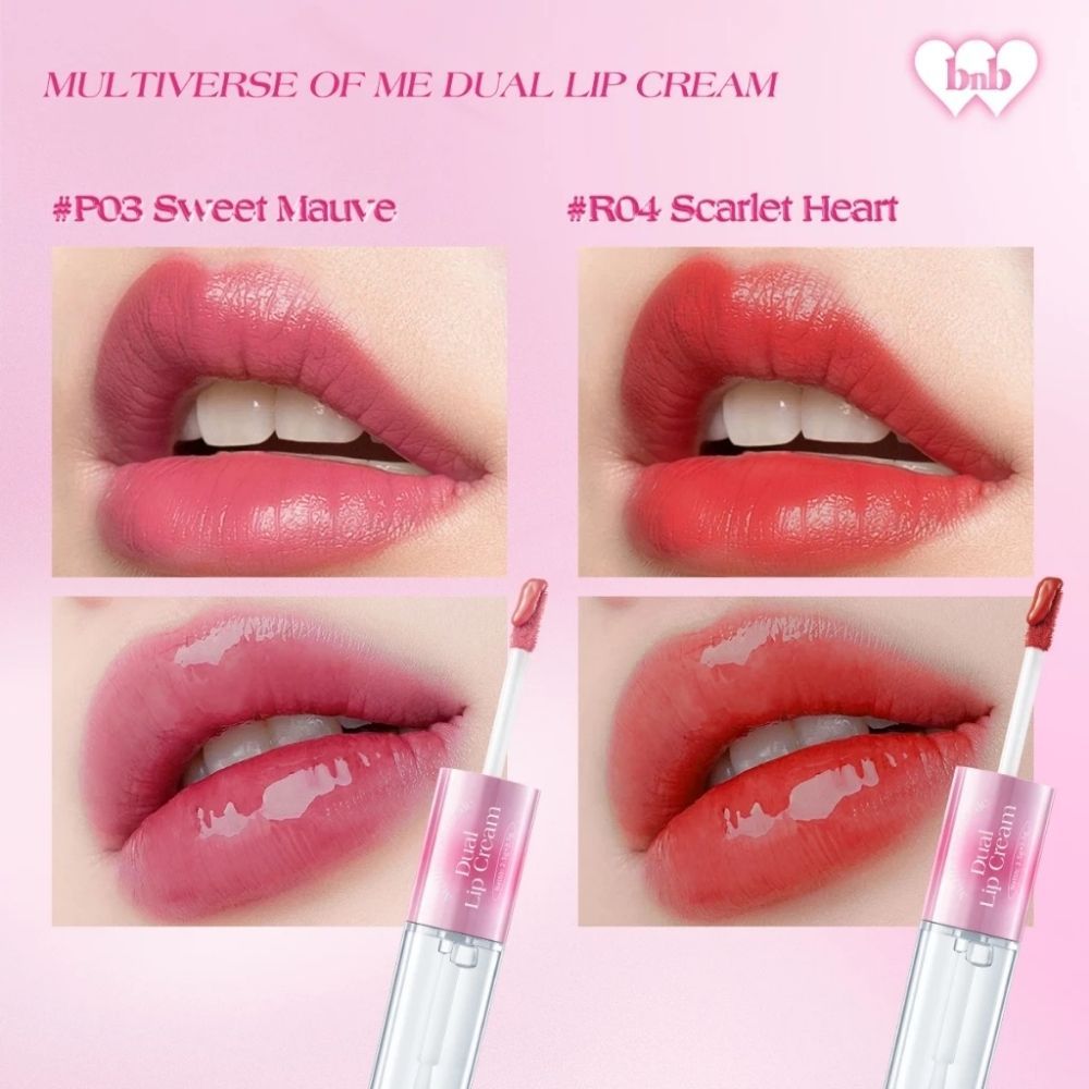 Ảnh 5 của Son kem barenbliss 2 trong 1 Multiverse of Me Dual Lip Cream lì và bóng đậm nét lâu trôi 2,5g + 3,5g
