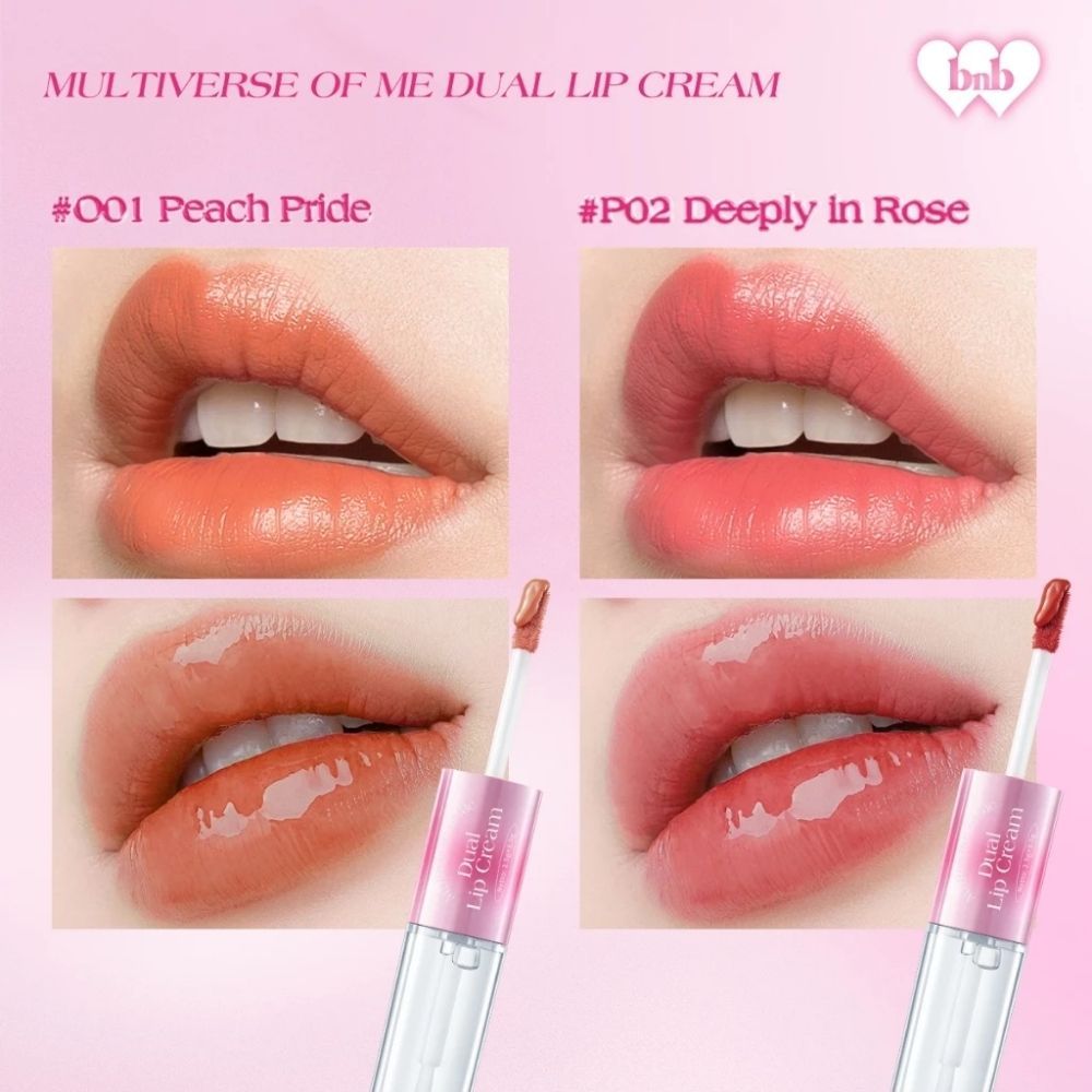 Ảnh 4 của Son kem barenbliss 2 trong 1 Multiverse of Me Dual Lip Cream lì và bóng đậm nét lâu trôi 2,5g + 3,5g
