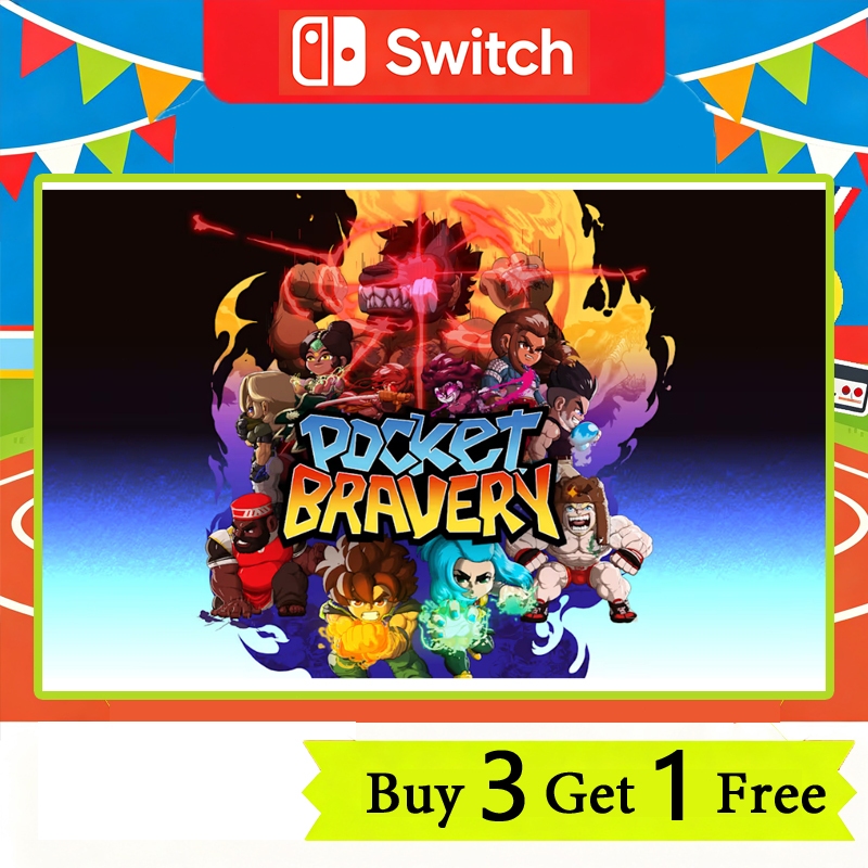 Pocket Bravery Nintendo Switch Game Mua 3 Tặng 1