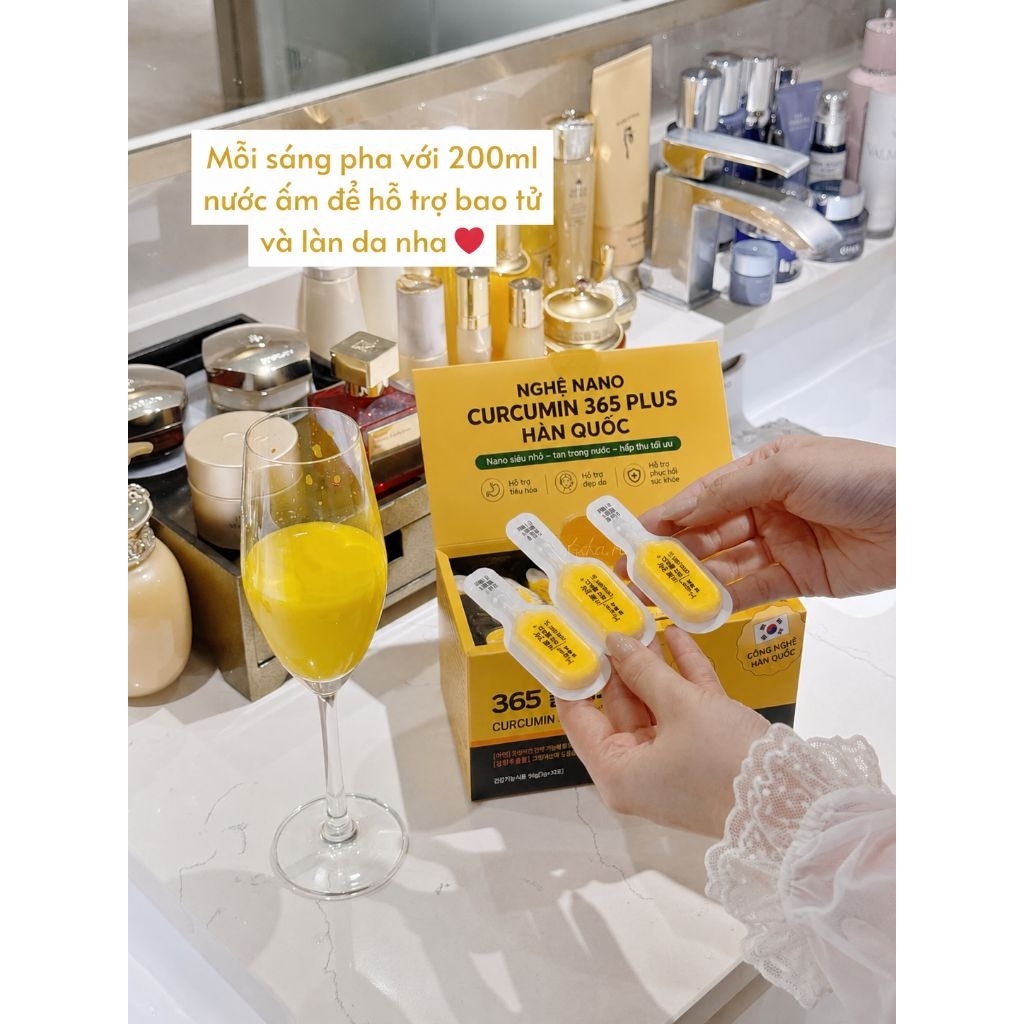 Nghệ Nano curcumin 365 Plus