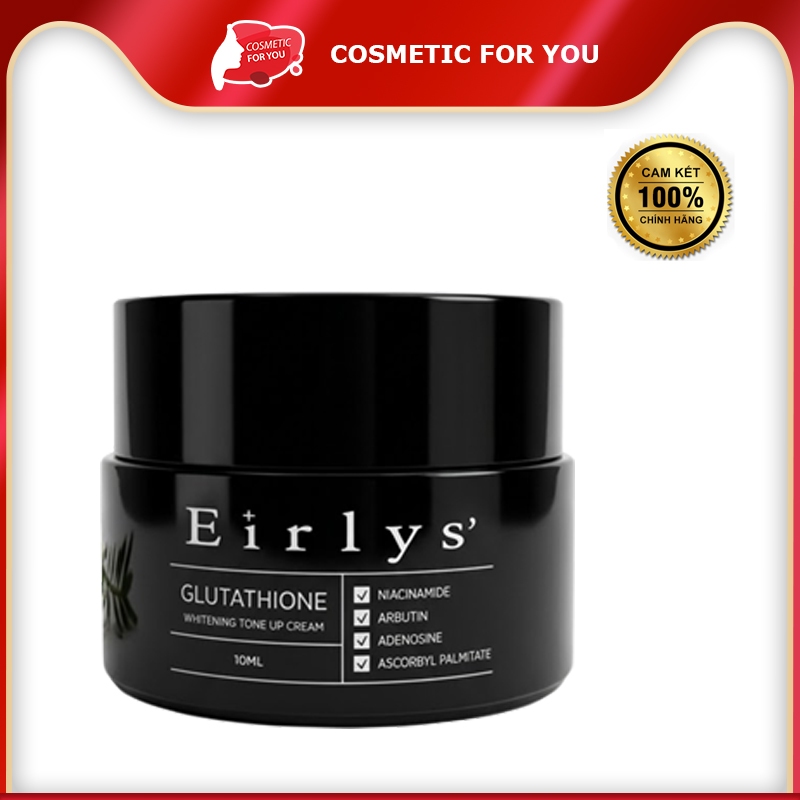 [Mini] Kem Nâng Tone Dưỡng Trắng Hỗ Trợ Giảm Nám Da Eirlys Glutathione Whitening Tone Up Cream 10ml