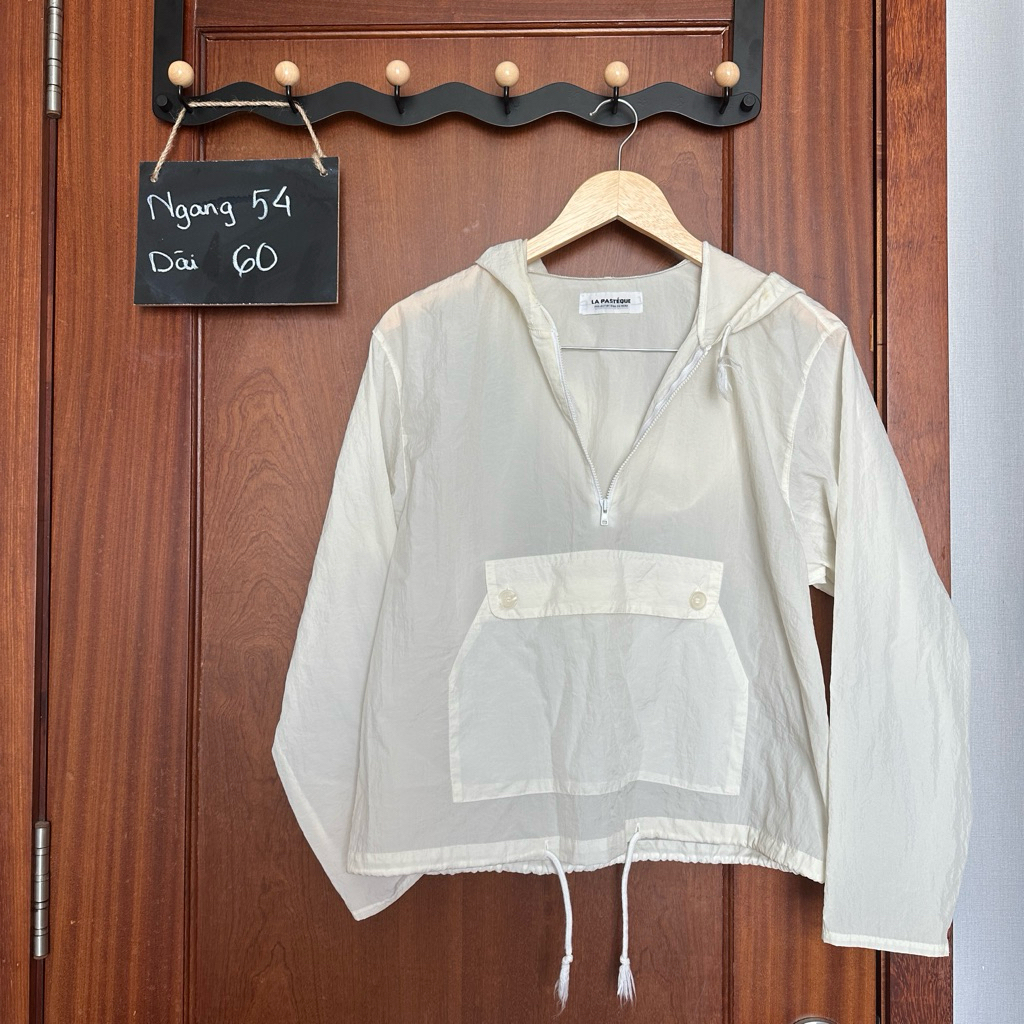 Tổng hợp áo khoác nam nữ unisex khoác hè khoác dù khoác đi mưa gile 2nd secondhand