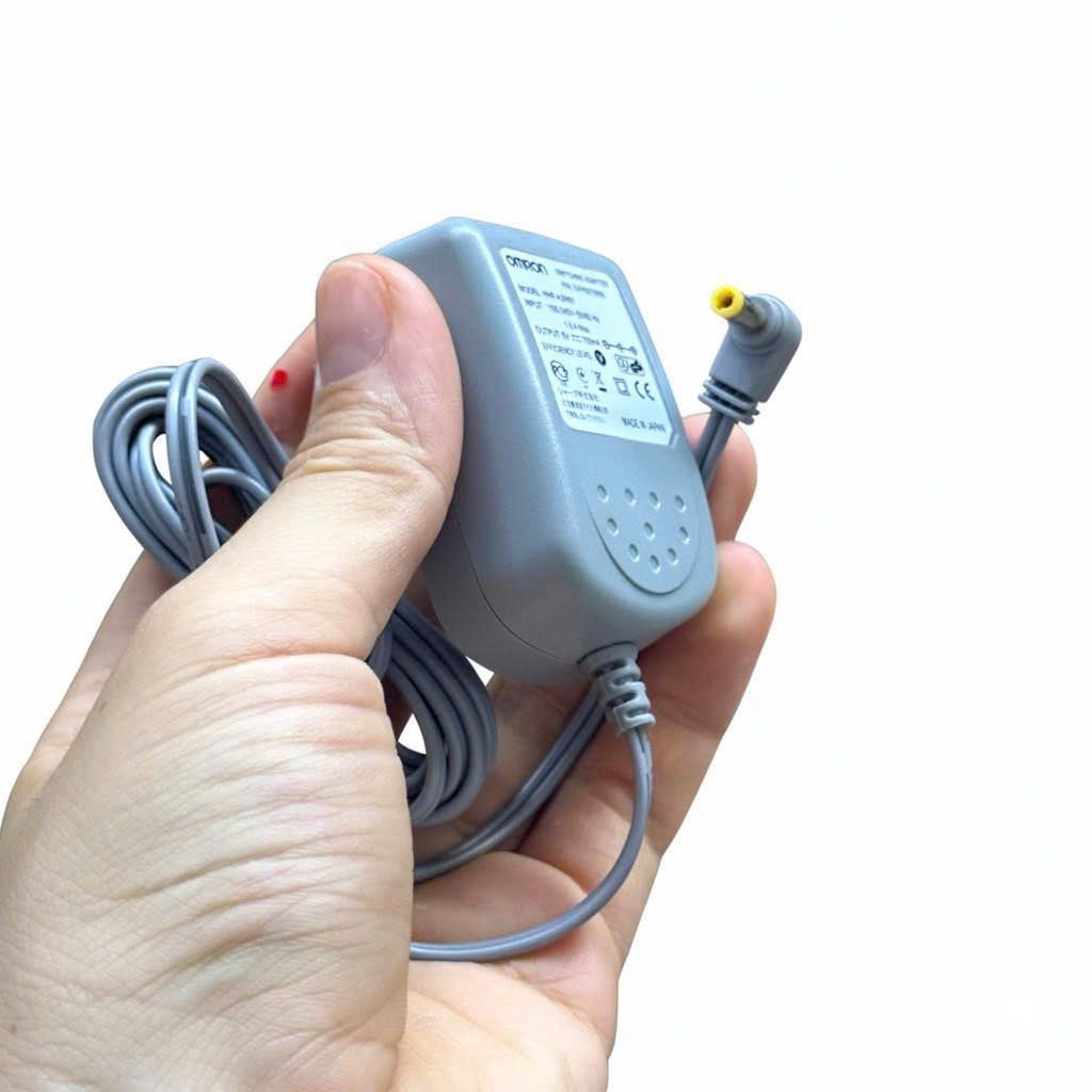 Bộ đổi điện máy đo huyết áp Omron, adapter Omron, dùng điện trực tiếp cho máy đo huyết áp Omron