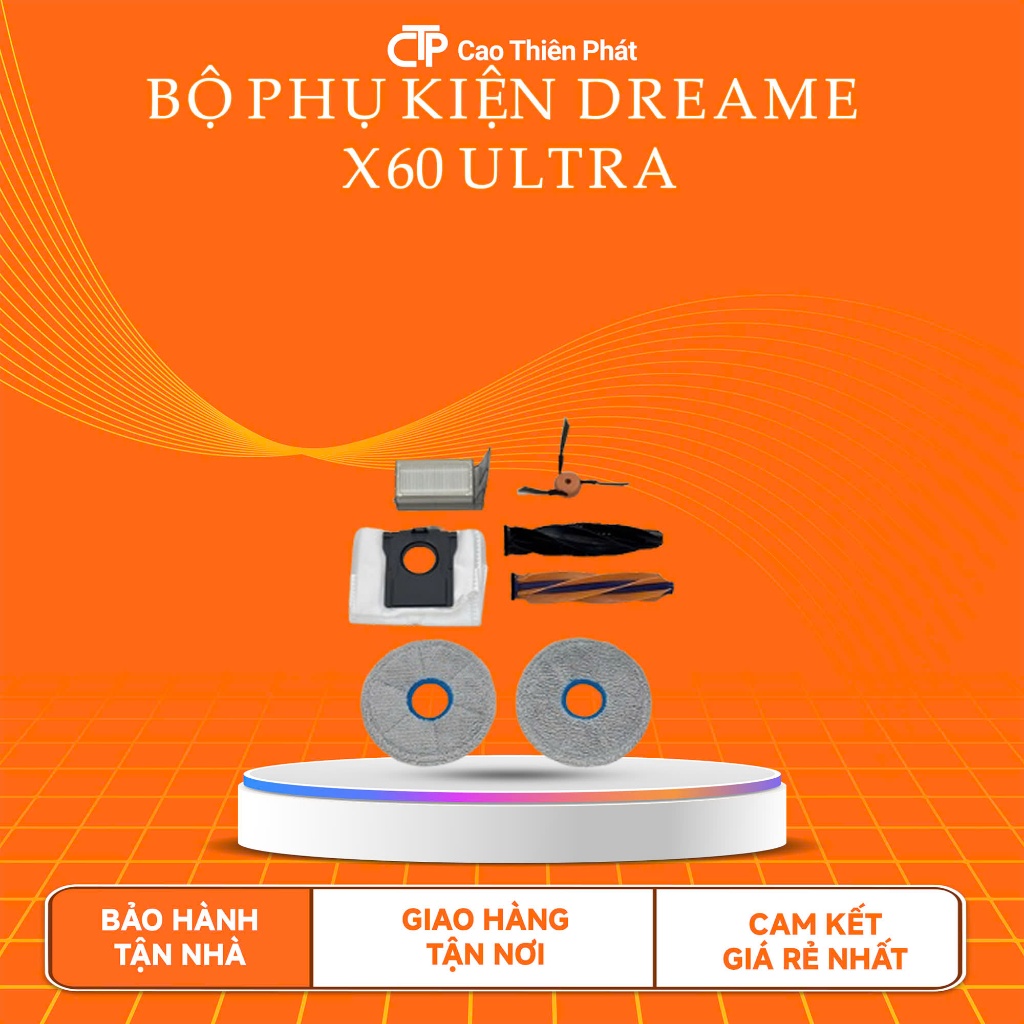 Phụ Kiện Robot Dreame X60 Ultra / X60 Master