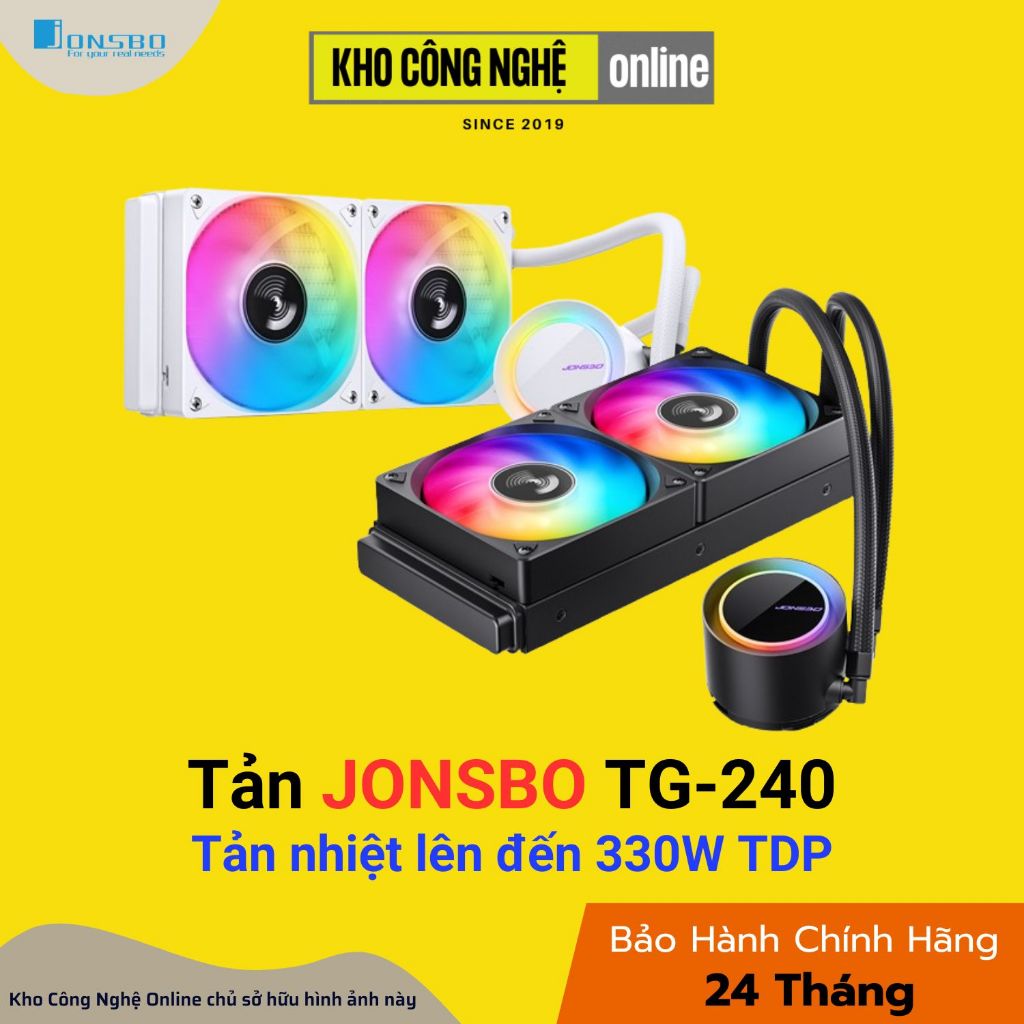 Tản Nhiệt Nước AIO JONSBO TG-240 (Hàng Chính Hãng)
